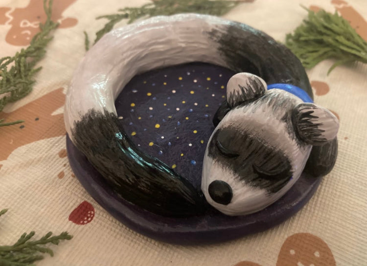 Moon Ferret Jewelry Tray
