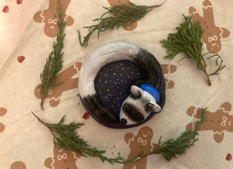 Moon Ferret Jewelry Tray